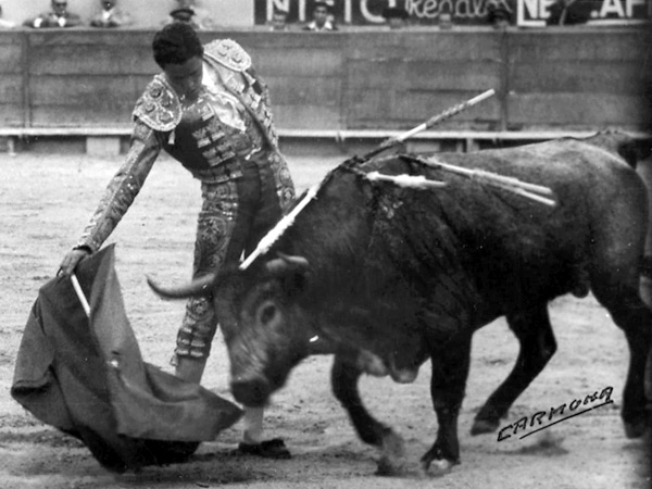 Acompa�ando la embestida