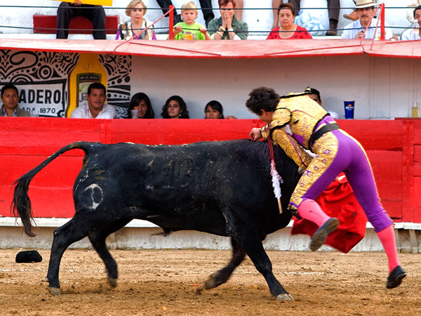 Volcado en el morrillo