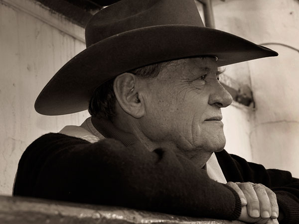 El ganadero Sergio Hern�ndez