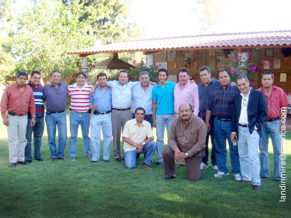 Celebr� en una comida de amigos