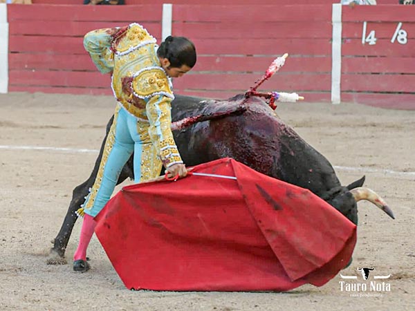 Entonado por pit�n derecho