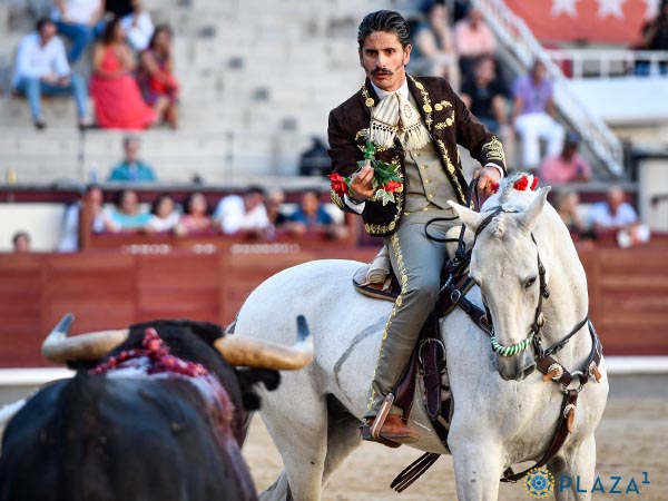 En la cara del negro