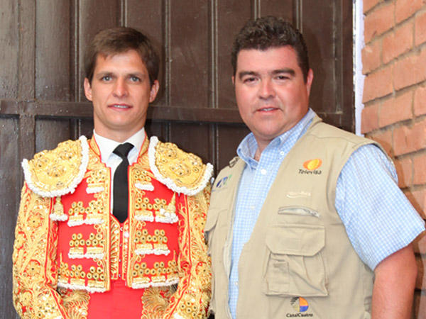 Juli y nuestro compa�ero Portillo