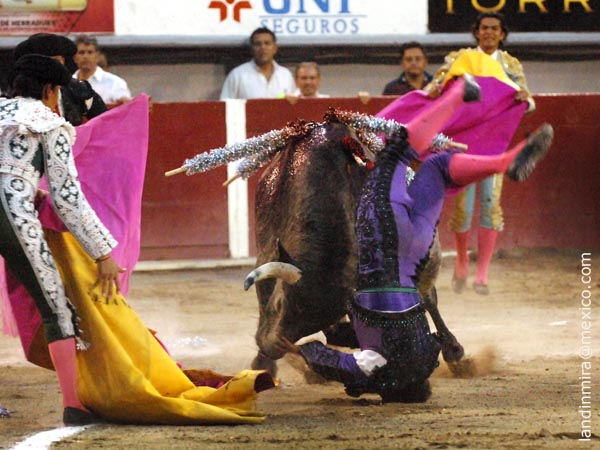 En la segunda, fuerte la cada