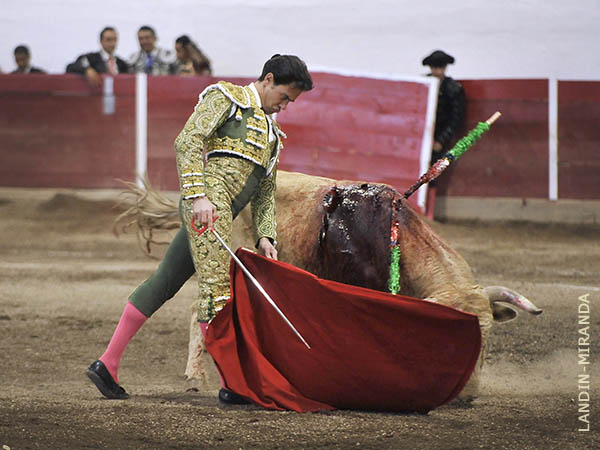 Faena de muleta variada
