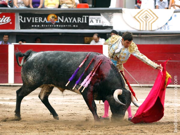 Probando el pitn izquierdo