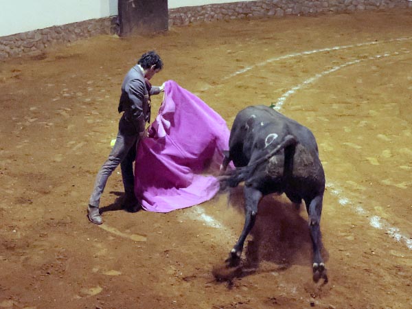 Isaac con el cuarto del festejo