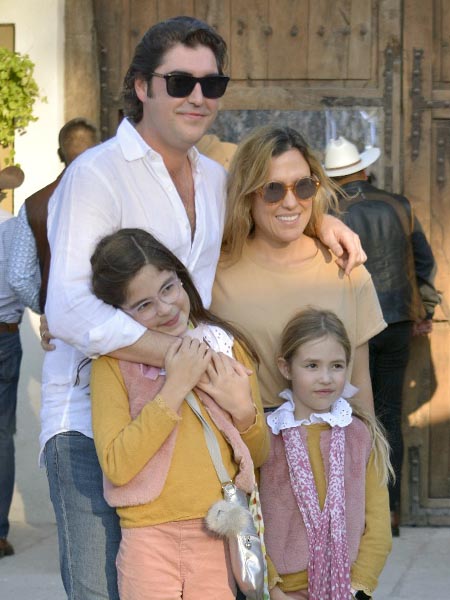 Kiko Ordaz, en familia