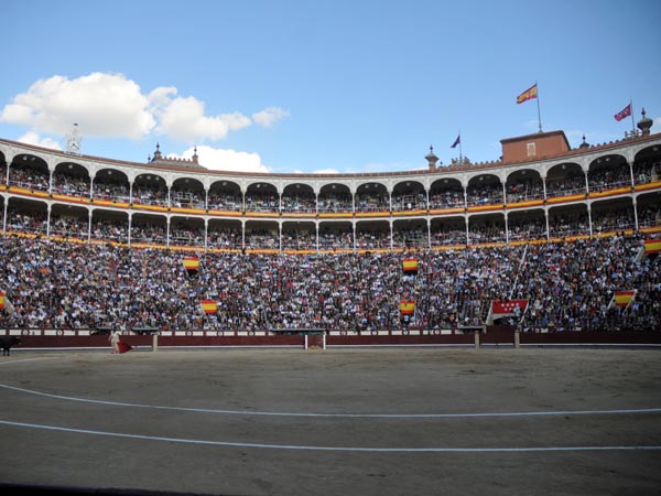 Aspecto de la gran entrada