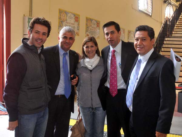 Fernando, Anina, Sergio y Ra�l