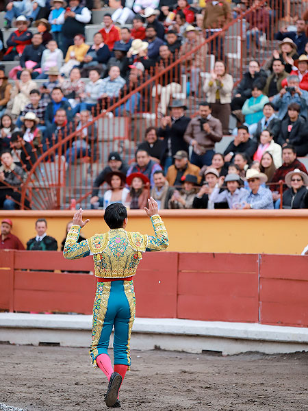 Ovacionado por su gente
