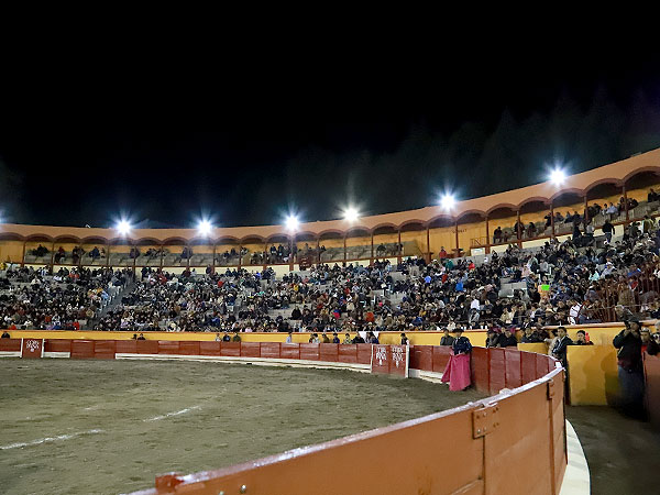 La entrada en Apizaco