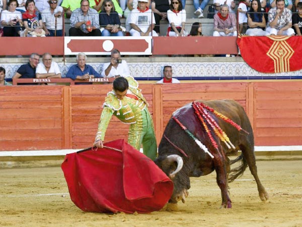 Firme, ante el colorado