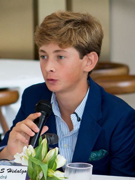 Expres su gust por estar en Mxico