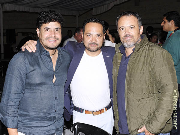 Javi Reynoso, Memo y Luis Meja