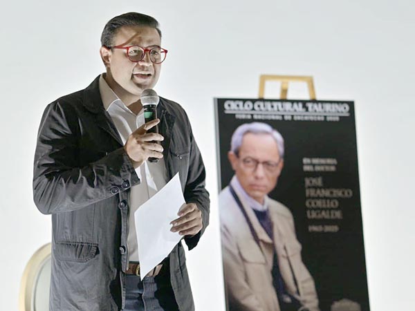 La presentaci�n de Jaime Cort�s