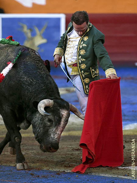 Relajado en las series por el izquierdo