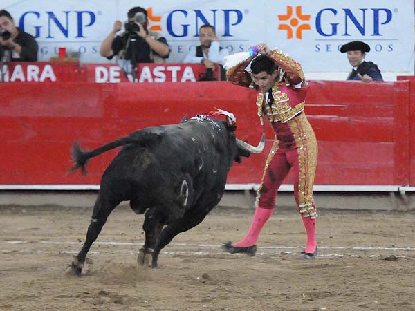 En la cara del negro