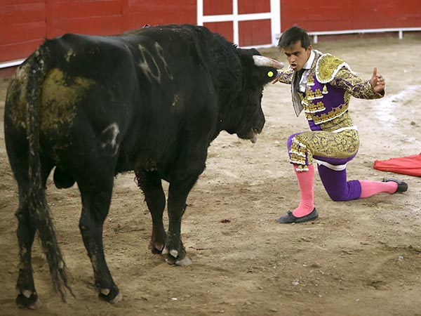 Desplante en la cara del negro