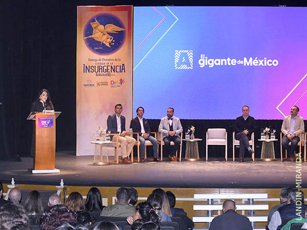 Agradecimiento de la presidenta del DIF