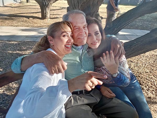 El matador con sus hijas