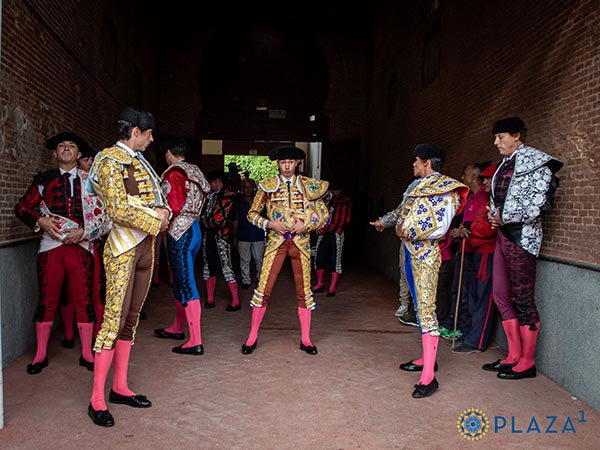 La tercia actuante en Las Ventas