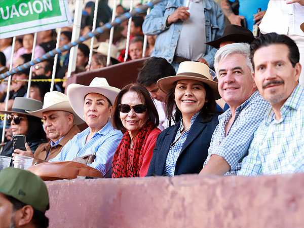 Disfrutando en barrera