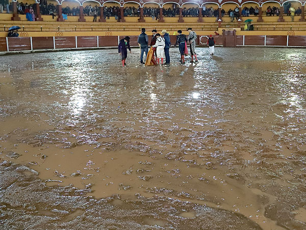 El ruedo no permiti continuar