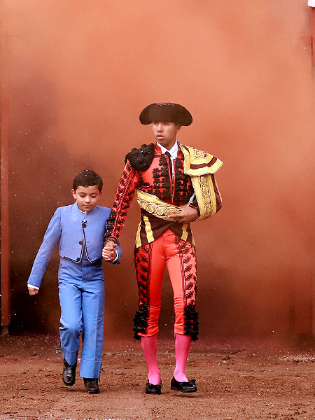 Despedida como novillero