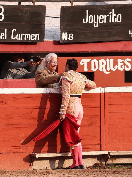 La montera a Manuel Sescosse