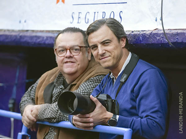 Yiyo y Joaqun Arjona en la Monumental