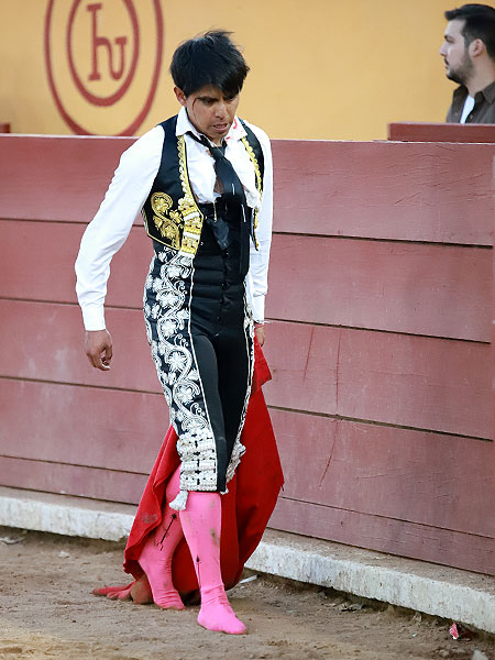 Visiblemente lastimado