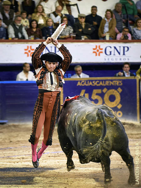 Lupillo, cuadrando en la cara