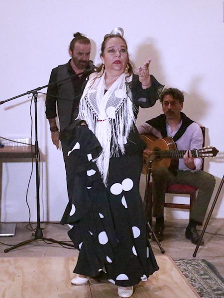 Voz y danza flamenca