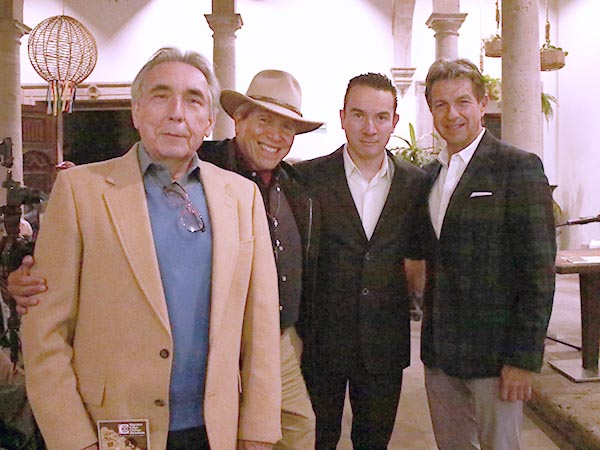 Daniel, Antonio, Quetzal y Juan Antonio
