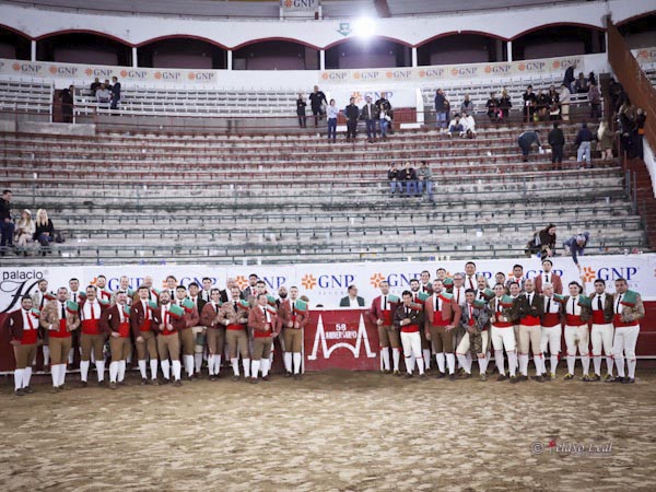 Seis grupos internacionales de forcados