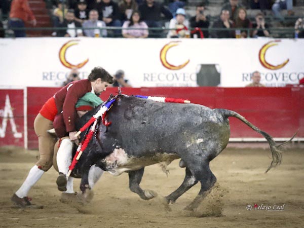 La pega de los Forcados de Merced