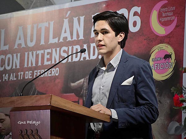 Axel L�pez, en la novillada inicial