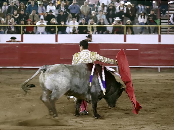 Valiente inicio de su faena