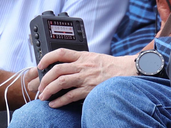 La cr�nica por la radio