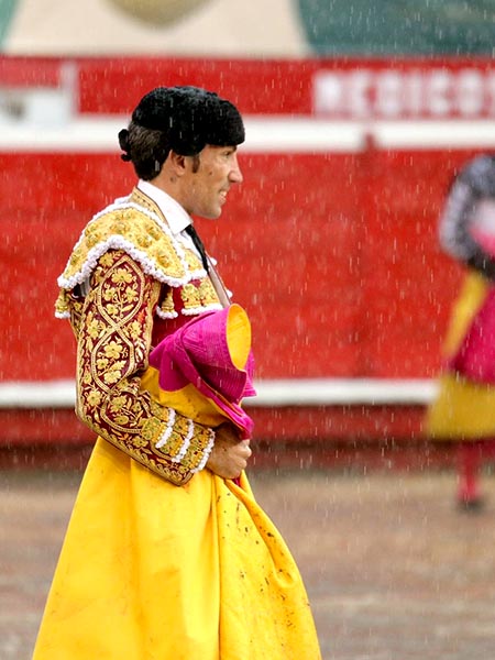 Imperturbable ante el chubasco