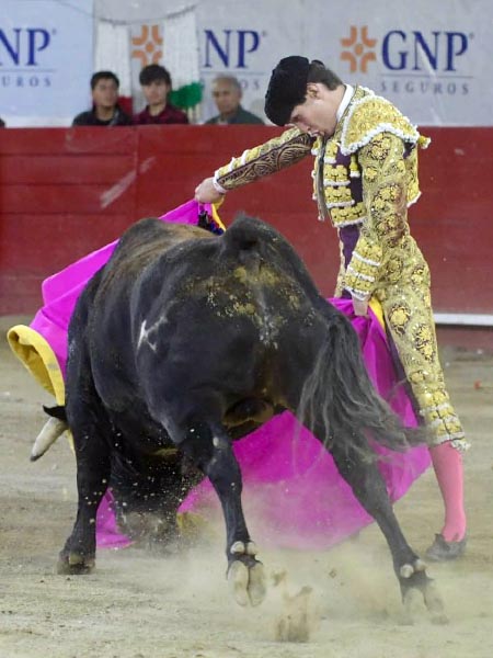 Abrochando el saludo