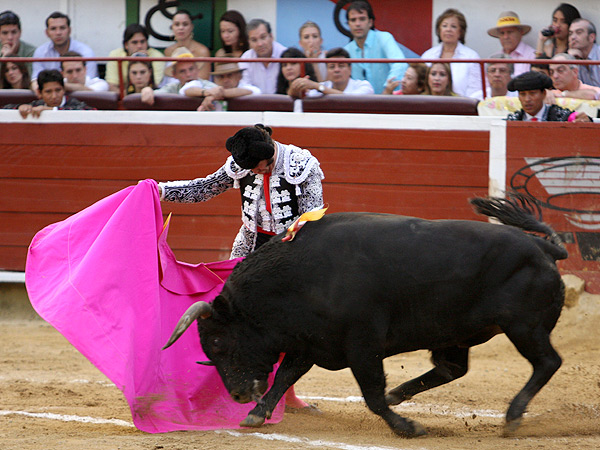 Una ver�nica al quinto toro