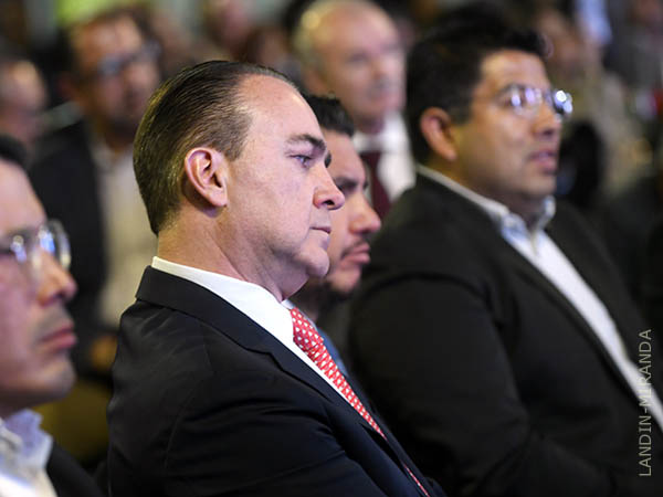 Luis Alberto Villareal en el evento