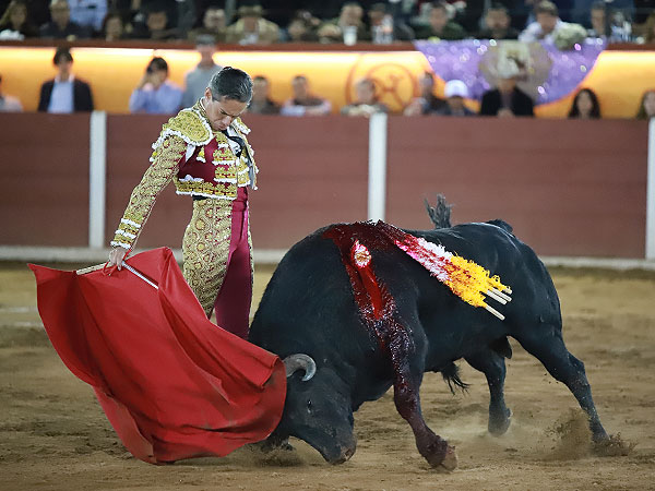 Tomando bien la muleta