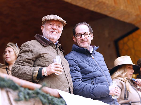 Marr�n y Matute, en el Palco VIP