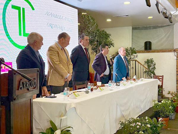 La mesa del presidium