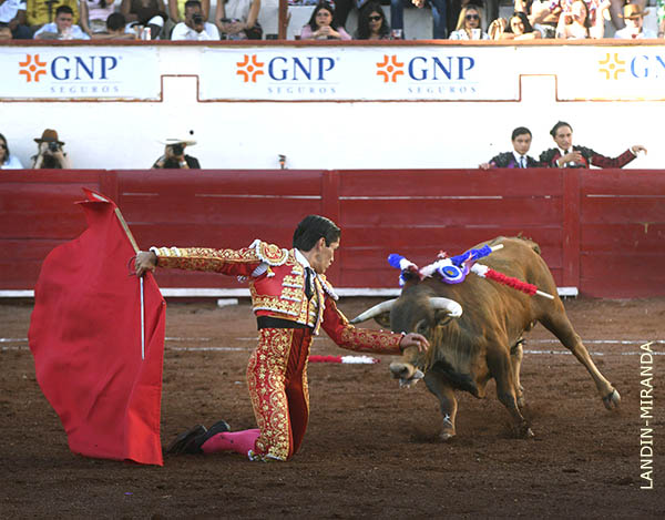 Vibrante p�ndulo en el centro del ruedo
