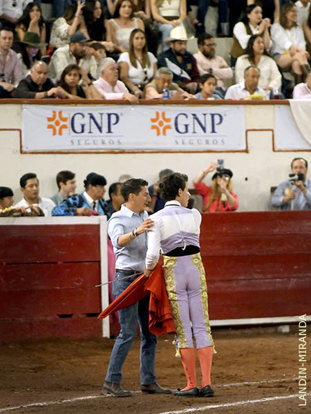 Regres� y brind� a Luis Ignacio