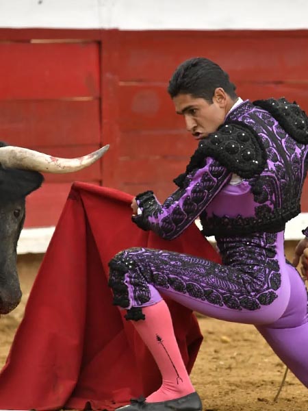 En la cara del c�rdeno